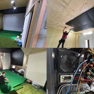 室内ゴルフ場施工事例