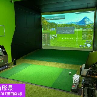 室内ゴルフ場施工事例